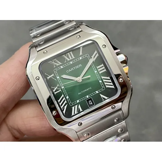 Cartier SANTOS 47.5MM*39.8MM*9.08MM Comes with quick-detachable leather strap