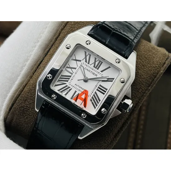 Cartier Santos Couple Watch Diameter: 51*41.3 44.2*35.6 mm