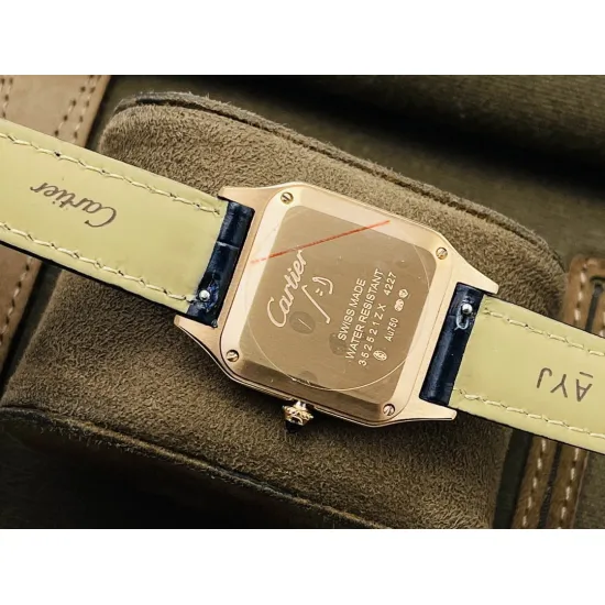 Cartier SANTOS Mechanical movement 43.5X31.4 mm 38X27.5 mm