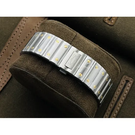 Cartier SANTOS 47.5MM*39.8MM*9.08MM Comes with quick-detachable leather strap