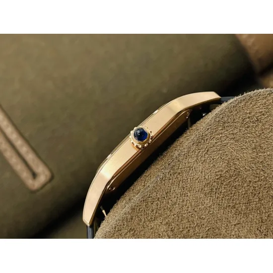 Cartier SANTOS Mechanical movement 43.5X31.4 mm 38X27.5 mm