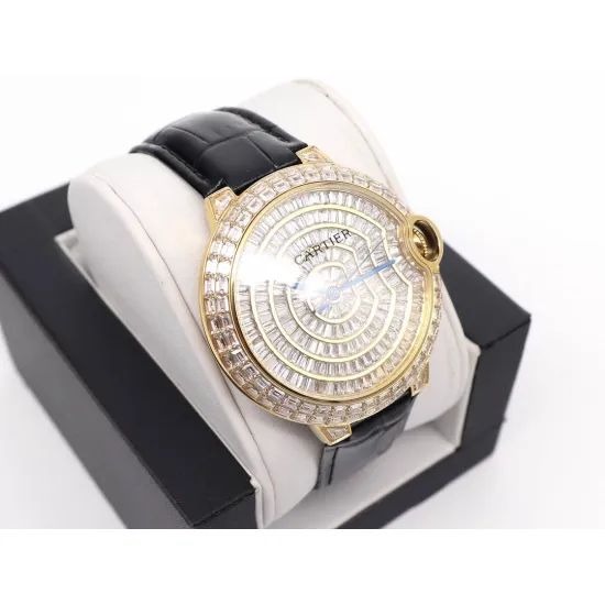 Cartier Blue Balloon Square Diamond Gypsophila Watch Diameter: 42mm