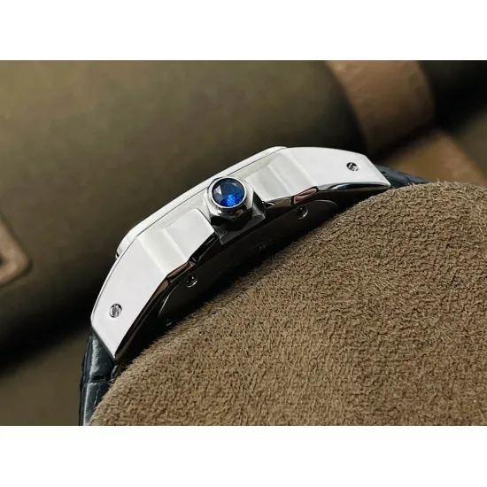 Cartier Santos Couple Watch Diameter: 51*41.3 44.2*35.6 mm