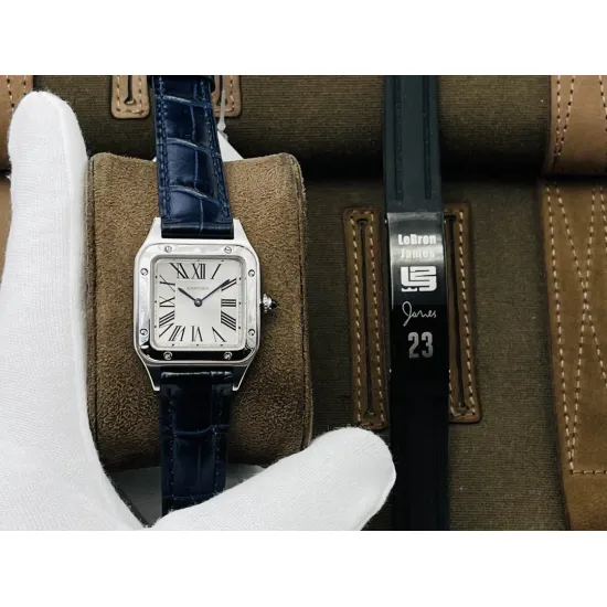 Cartier SANTOS Mechanical movement 43.5X31.4 mm 38X27.5 mm