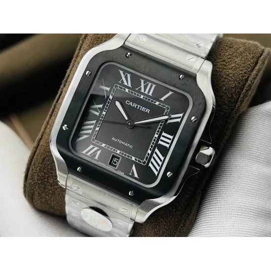 Cartier SANTOS 47.5MMX39.8MMX9.08MM Comes with quick-detachable leather strap