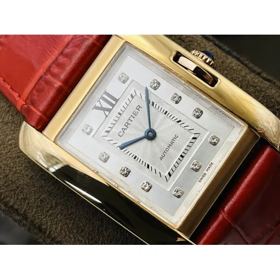 Cartier Tank Watch Size: 30MMX39MMX11MM