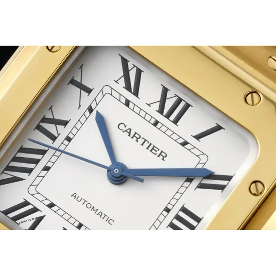 Cartier women's SANTOS 35.1MM*8.83MM Comes with quick-detachable leather strap