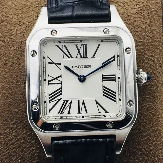 Cartier SANOTS Quartz watch 43.5*31.4mm 38*27.5mm