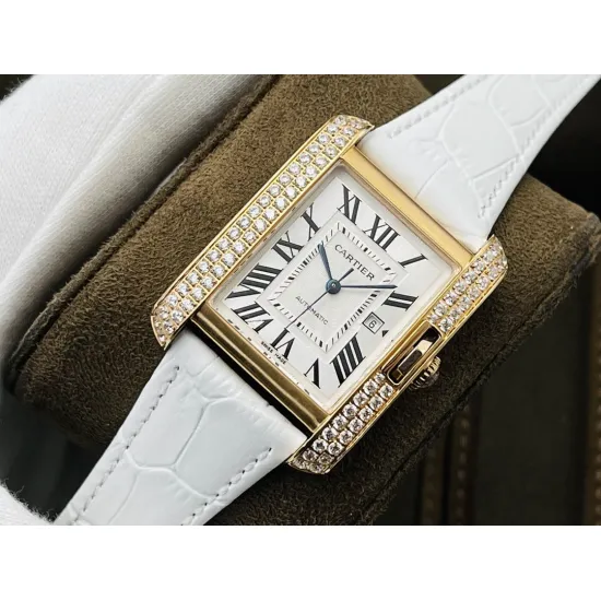 Cartier Tank Watch Size: 30MMX39MMX11MM