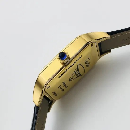 Cartier Santos Quartz movement: 43.5X31.4mm Women's 38X27.5mm