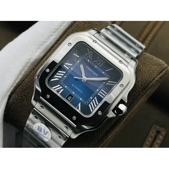 Cartier SANTOS 47.5MM*39.8MM*9.08MM Comes with quick-detachable leather strap