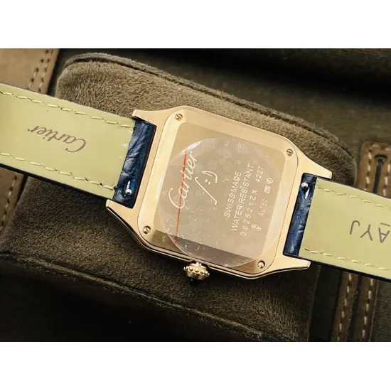 Cartier SANTOS Mechanical movement 43.5X31.4 mm 38X27.5 mm