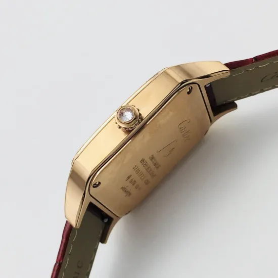 Cartier Santos Quartz movement: 43.5X31.4mm Women's 38X27.5mm