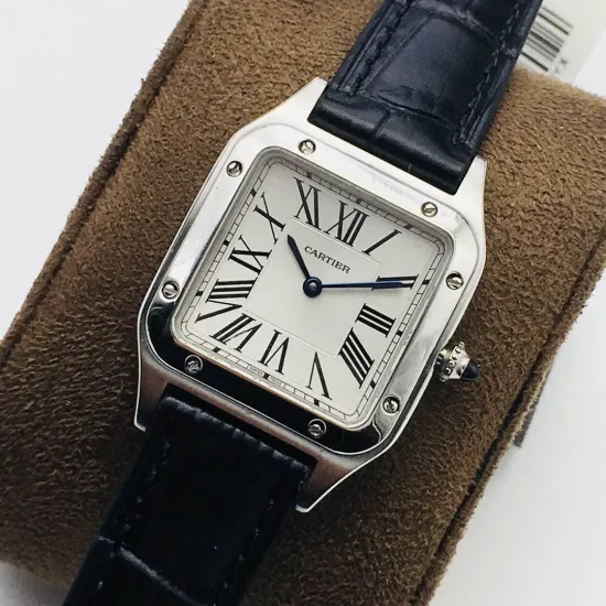 Cartier SANTOS Mechanical movement 43.5X31.4 mm 38X27.5 mm