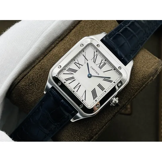 Cartier SANTOS Mechanical movement 43.5X31.4 mm 38X27.5 mm