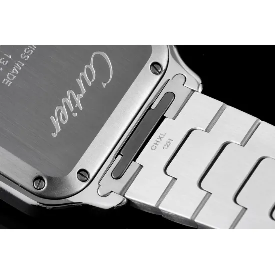 Cartier women's SANTOS 35.1MM*8.83MM Comes with quick-detachable leather strap