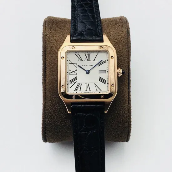 Cartier Santos Quartz movement: 43.5X31.4mm Women's 38X27.5mm
