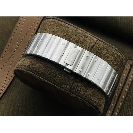 Cartier SANTOS 47.5MM*39.8MM*9.08MM Comes with quick-detachable leather strap