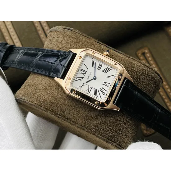 Cartier SANTOS Mechanical movement 43.5X31.4 mm 38X27.5 mm