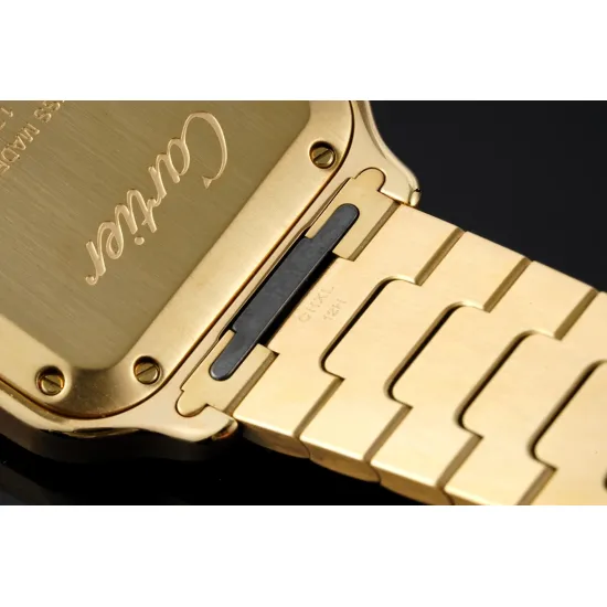 Cartier women's SANTOS 35.1MM*8.83MM Comes with quick-detachable leather strap