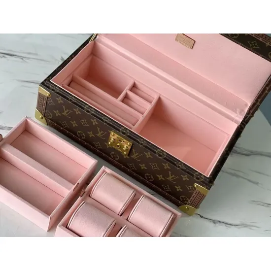 LV Coffret Hardside Jewelry Box