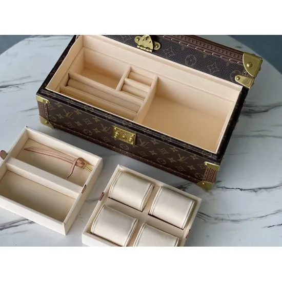 LV Coffret Hardside Jewelry Box