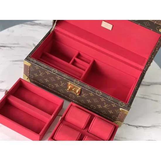 LV Coffret Hardside Jewelry Box