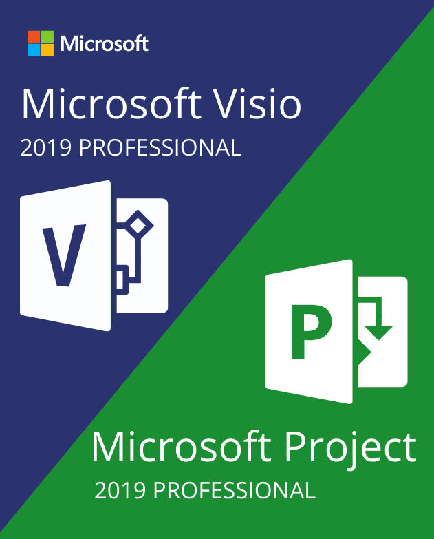 Project Professional 2019 + Visio Professional 2019 Activation key – Bundle
