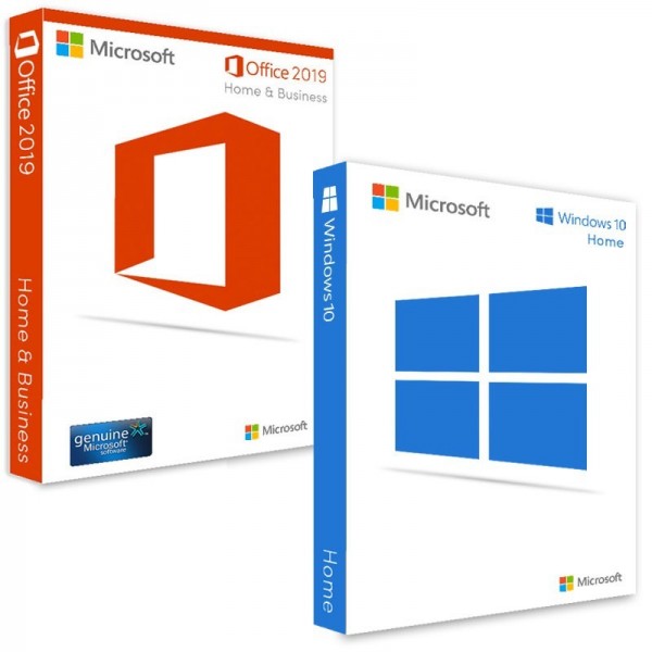 Windows 10 Home + Office 2019 Home and Business
