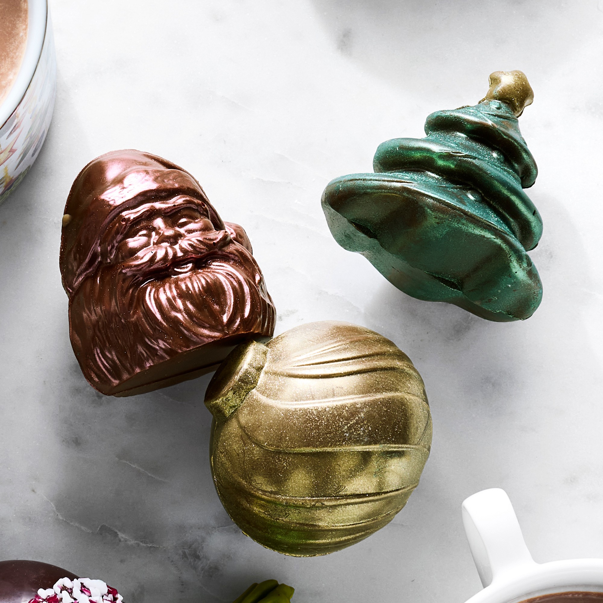 Williams Sonoma Holiday Hot Chocolate Bomb Trio