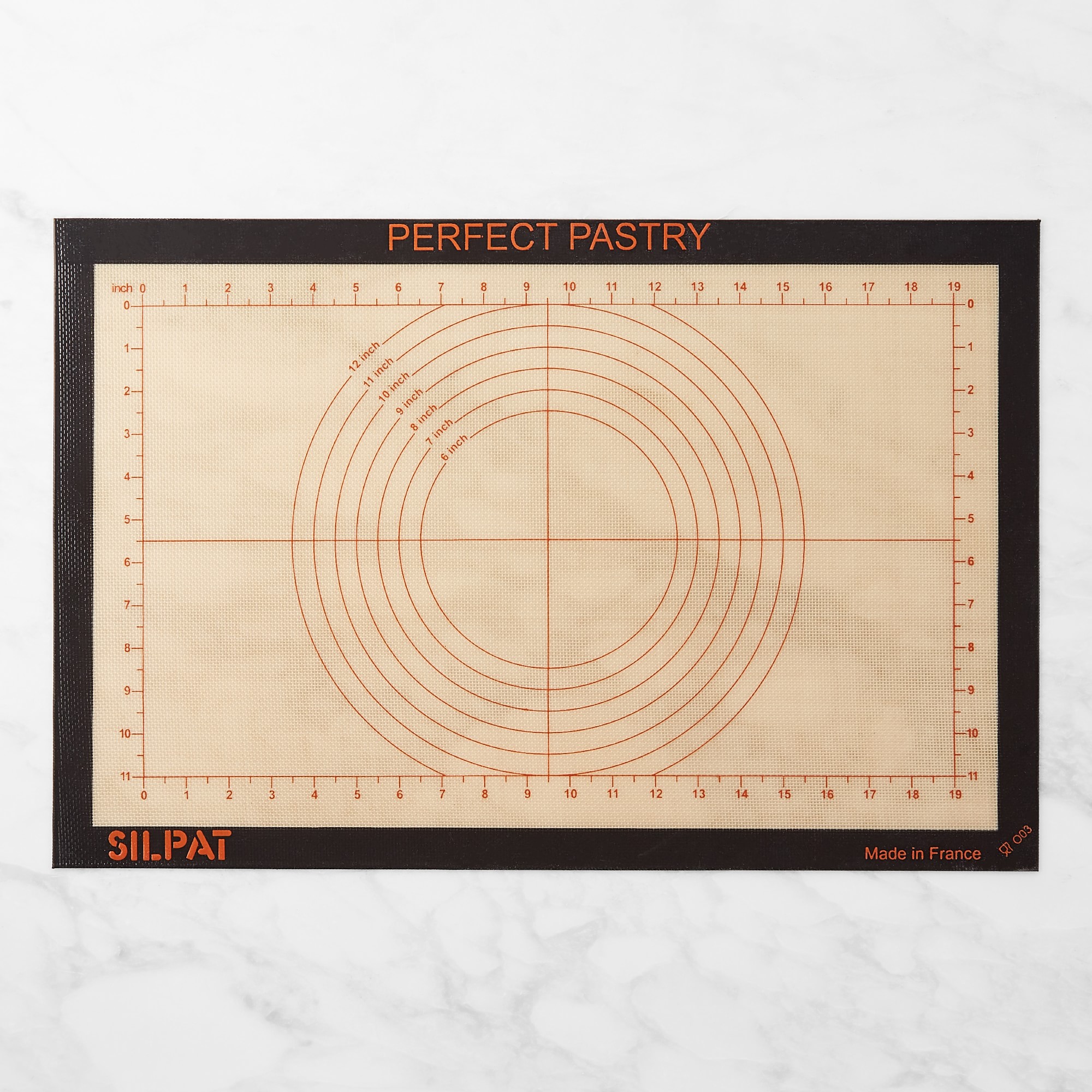 Silpat Nonstick Silicone Perfect Measurements Pastry Mat