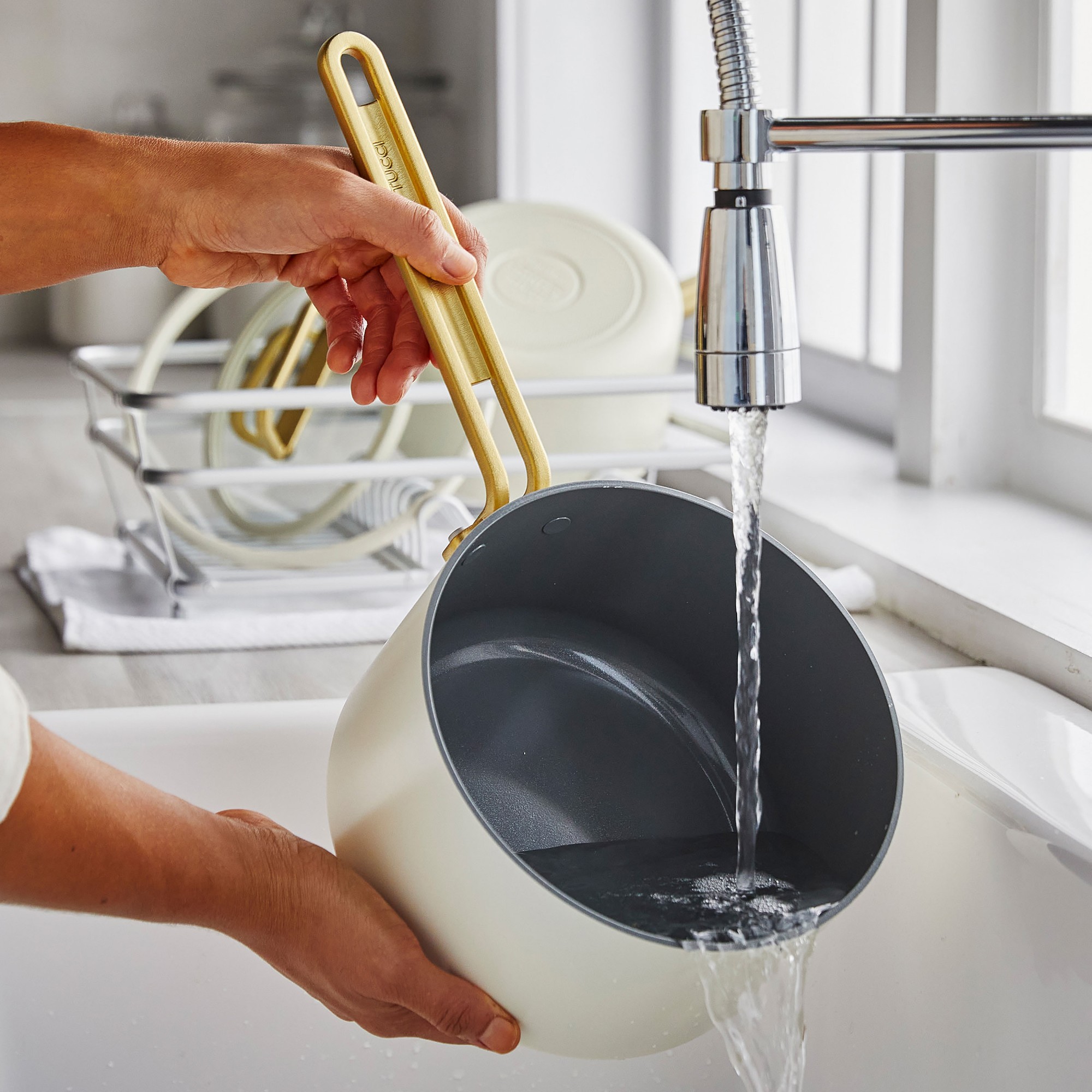 GreenPan™ Stanley Tucci™ Ceramic Nonstick Saucepan