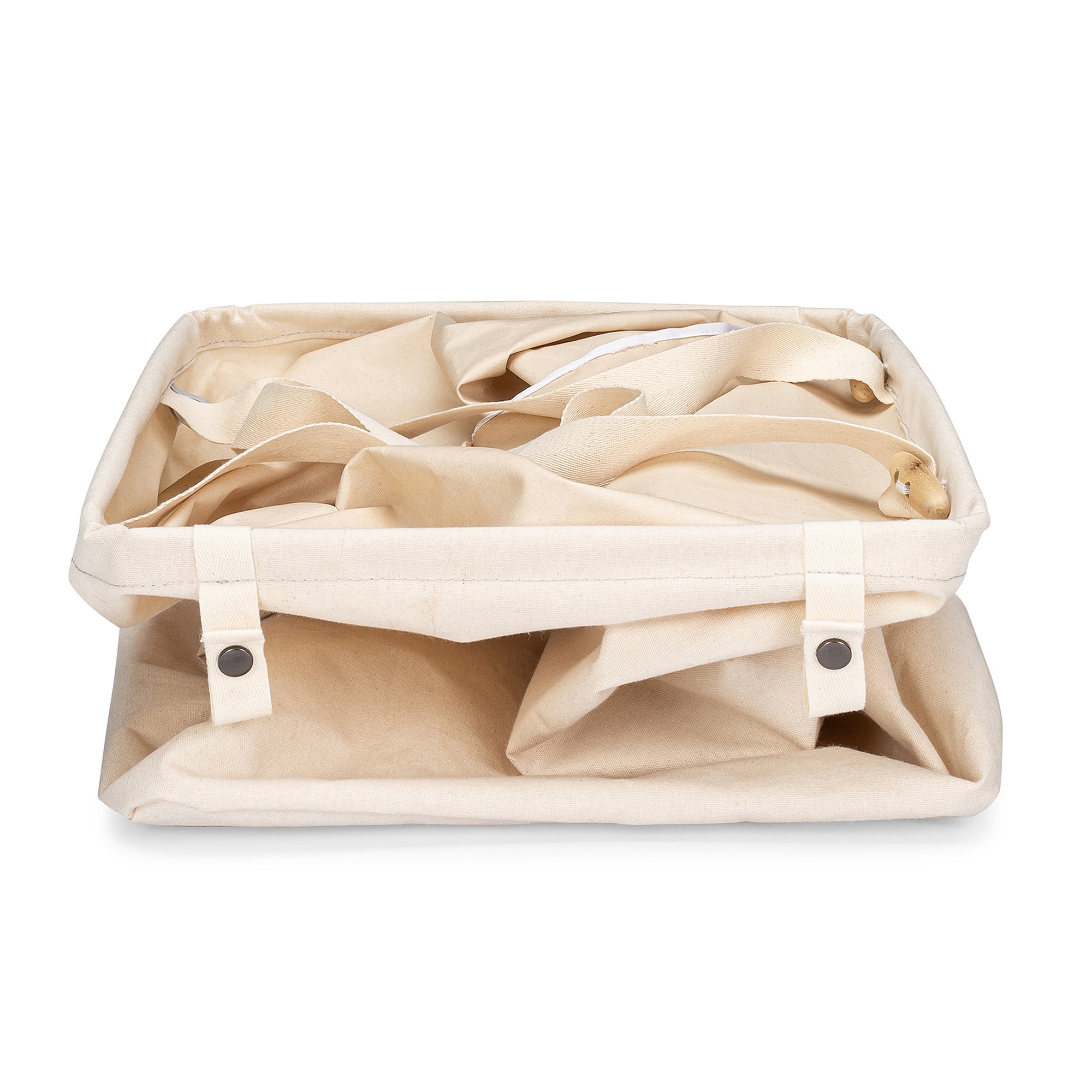 Full Circle Cotton Laundry Hamper