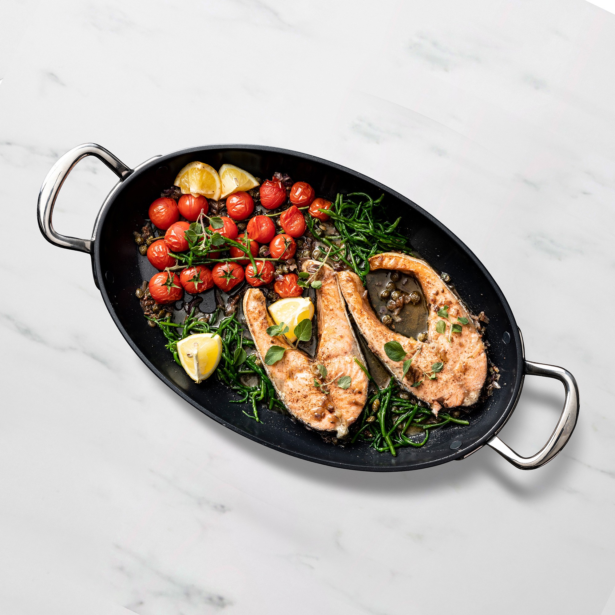 GreenPan™ Premiere Hard Anodized Ceramic Nonstick Gratin Pan, 16