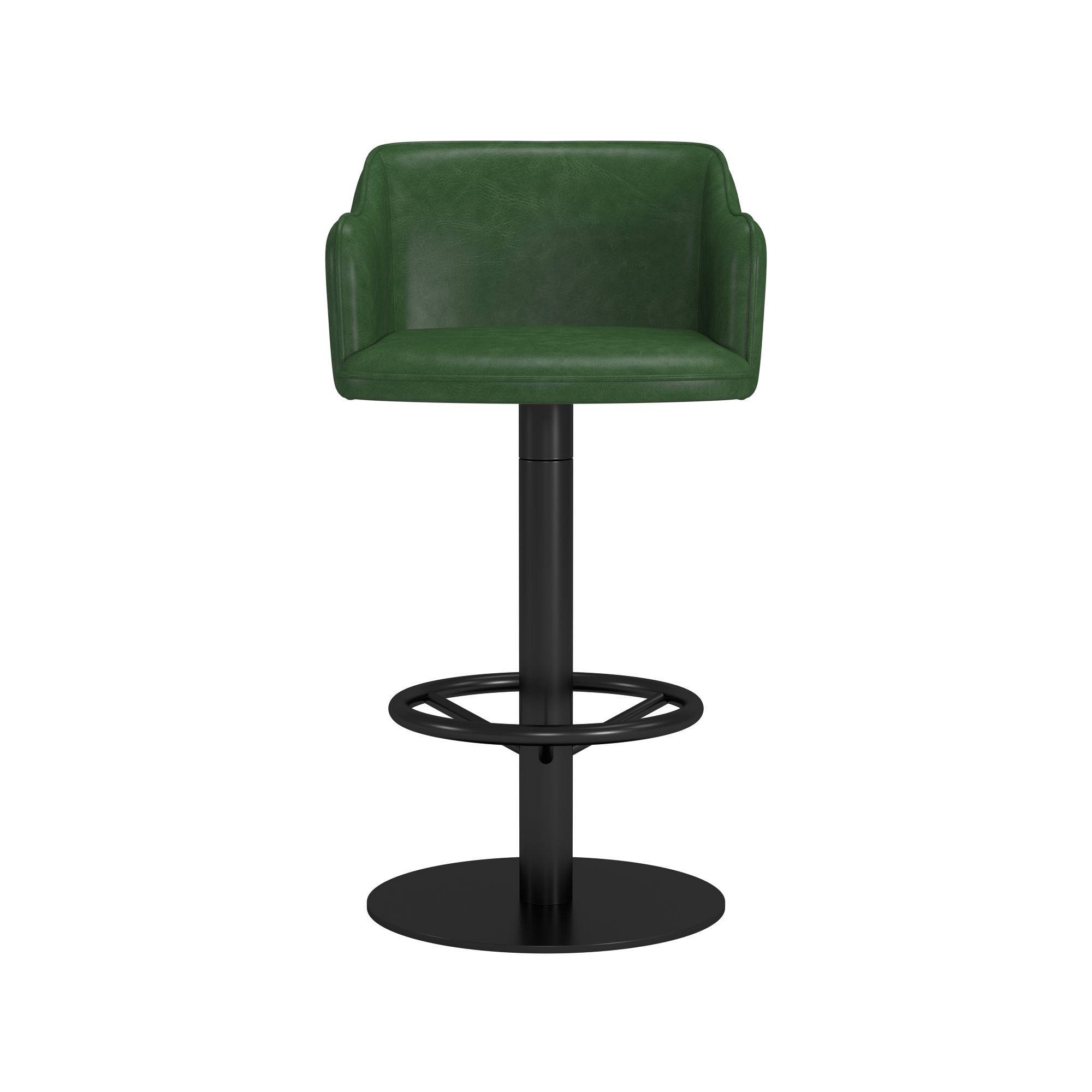 Harding Upholstered Pedestal Counter  & Bar Stool