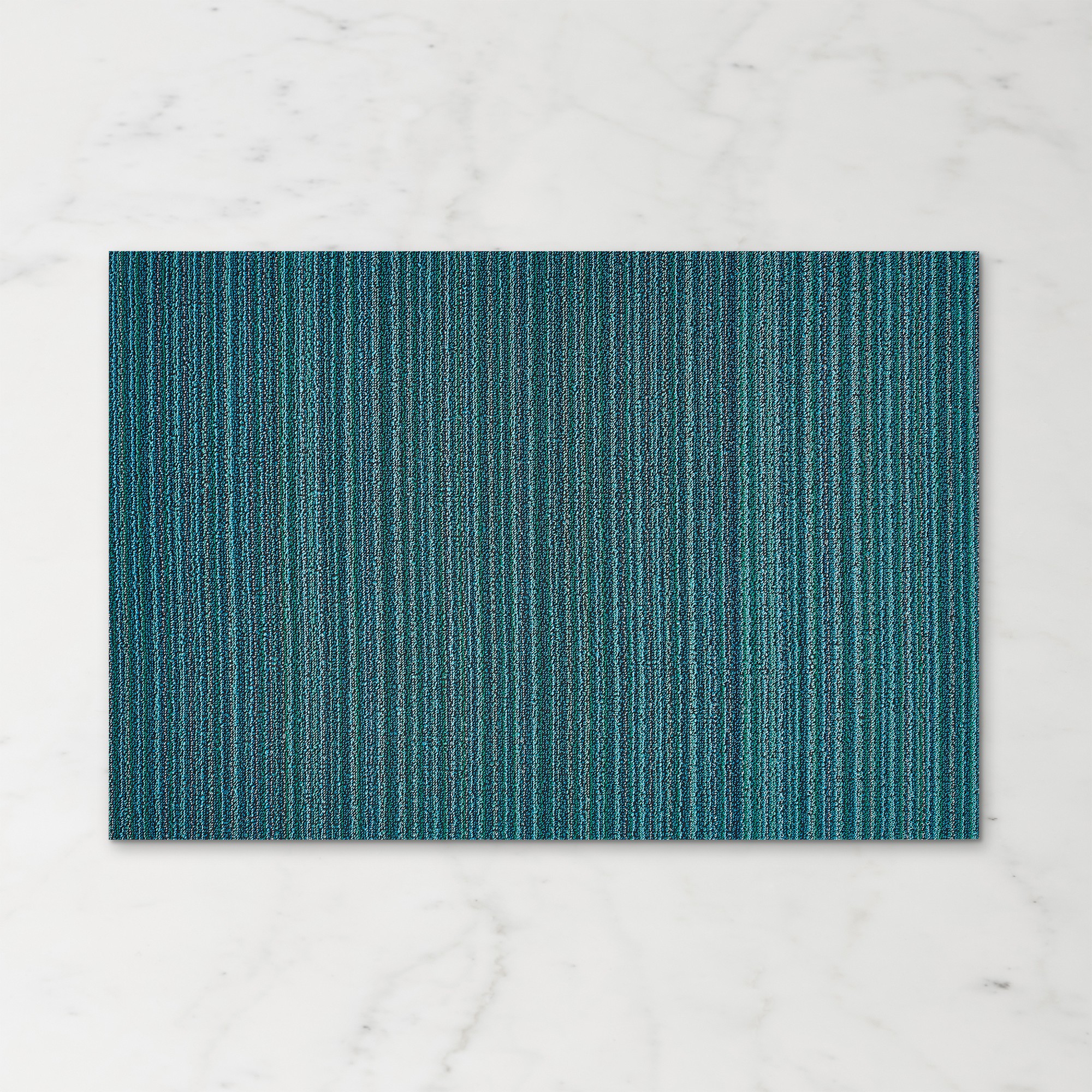 Chilewich Easy Care Skinny Stripe Shag Floormat