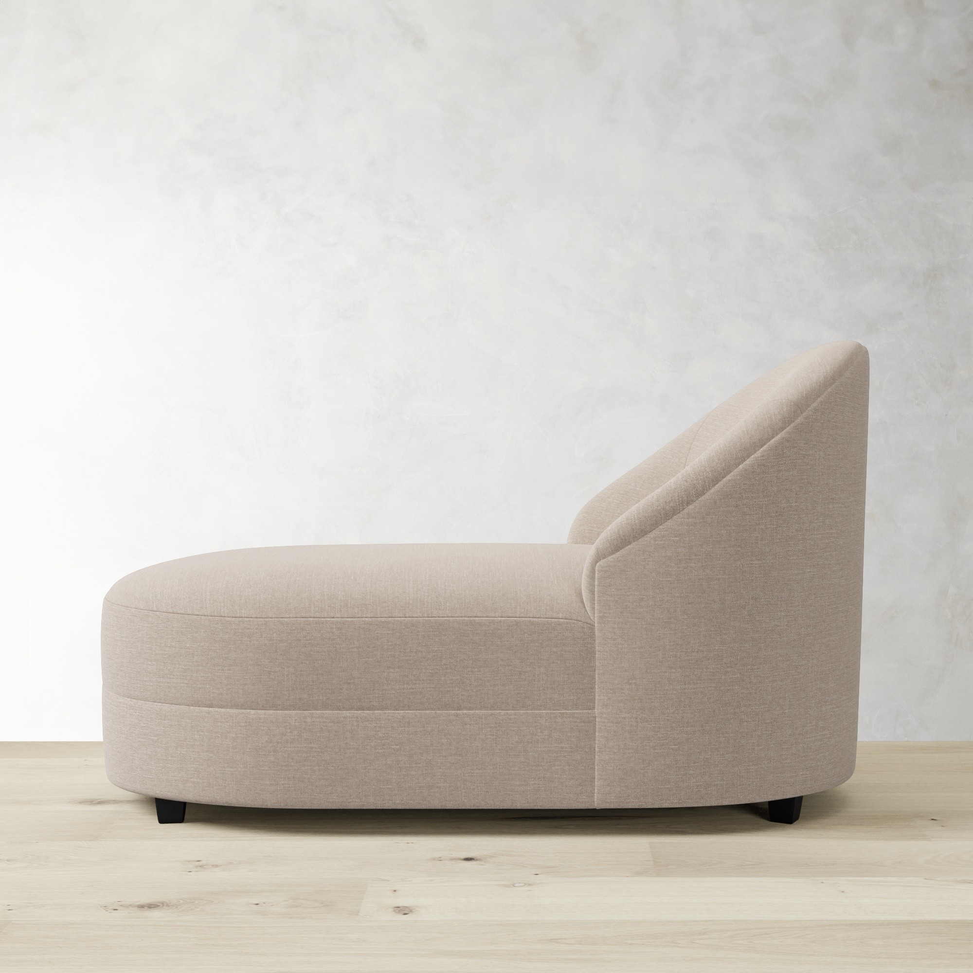 Capri Upholstered Stand Alone Chaise (60