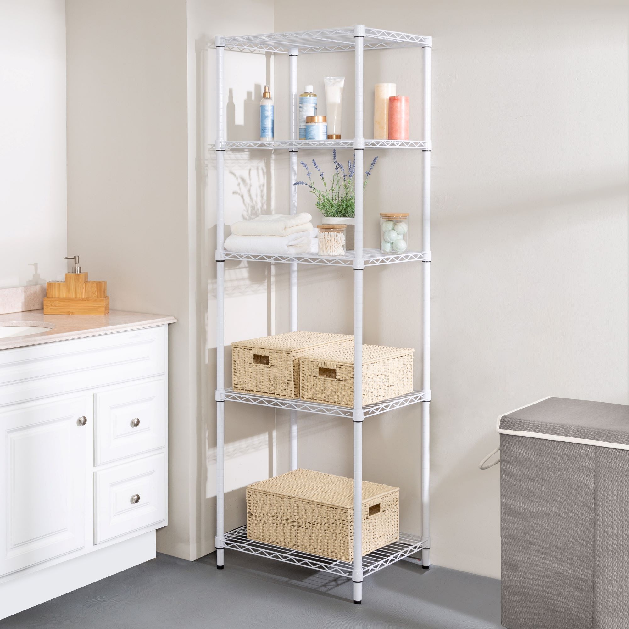 Heavy-Duty Adjustable Storage Shelving