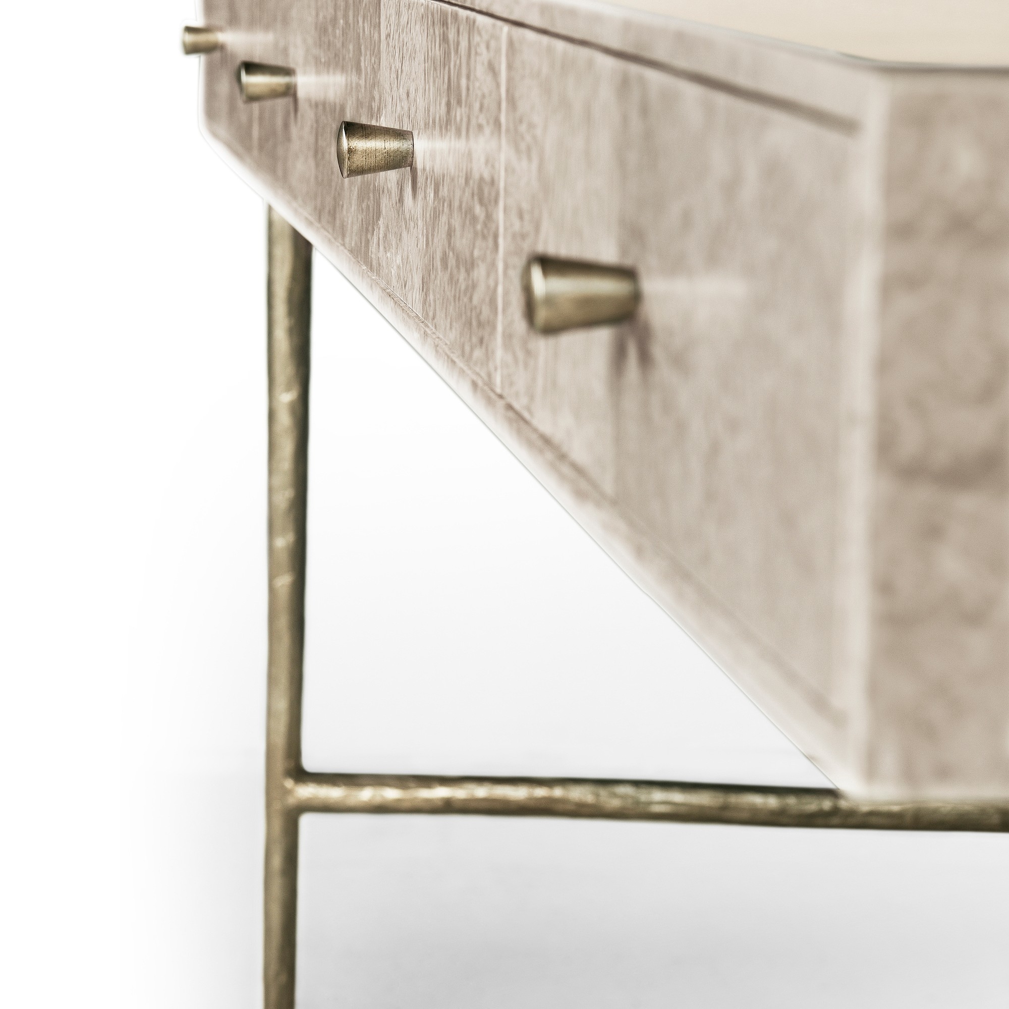 Jonathan Charles Surge Madrona Burlwood Desk (73