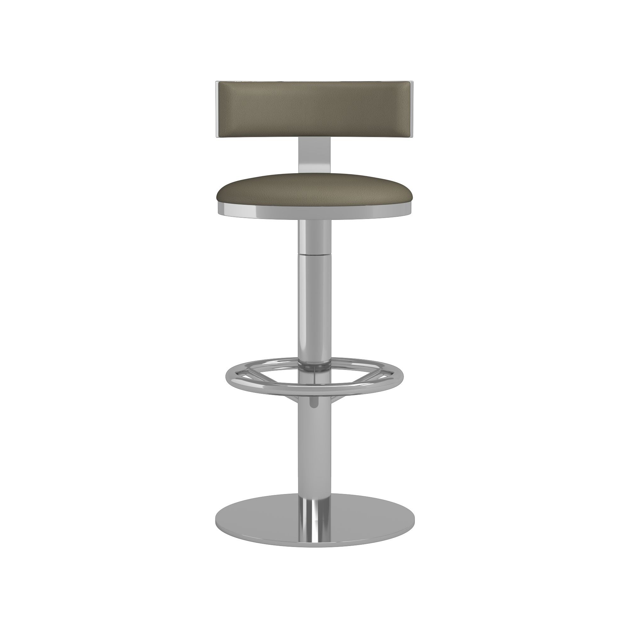 Larkin Upholstered Pedestal Counter & Bar Stool