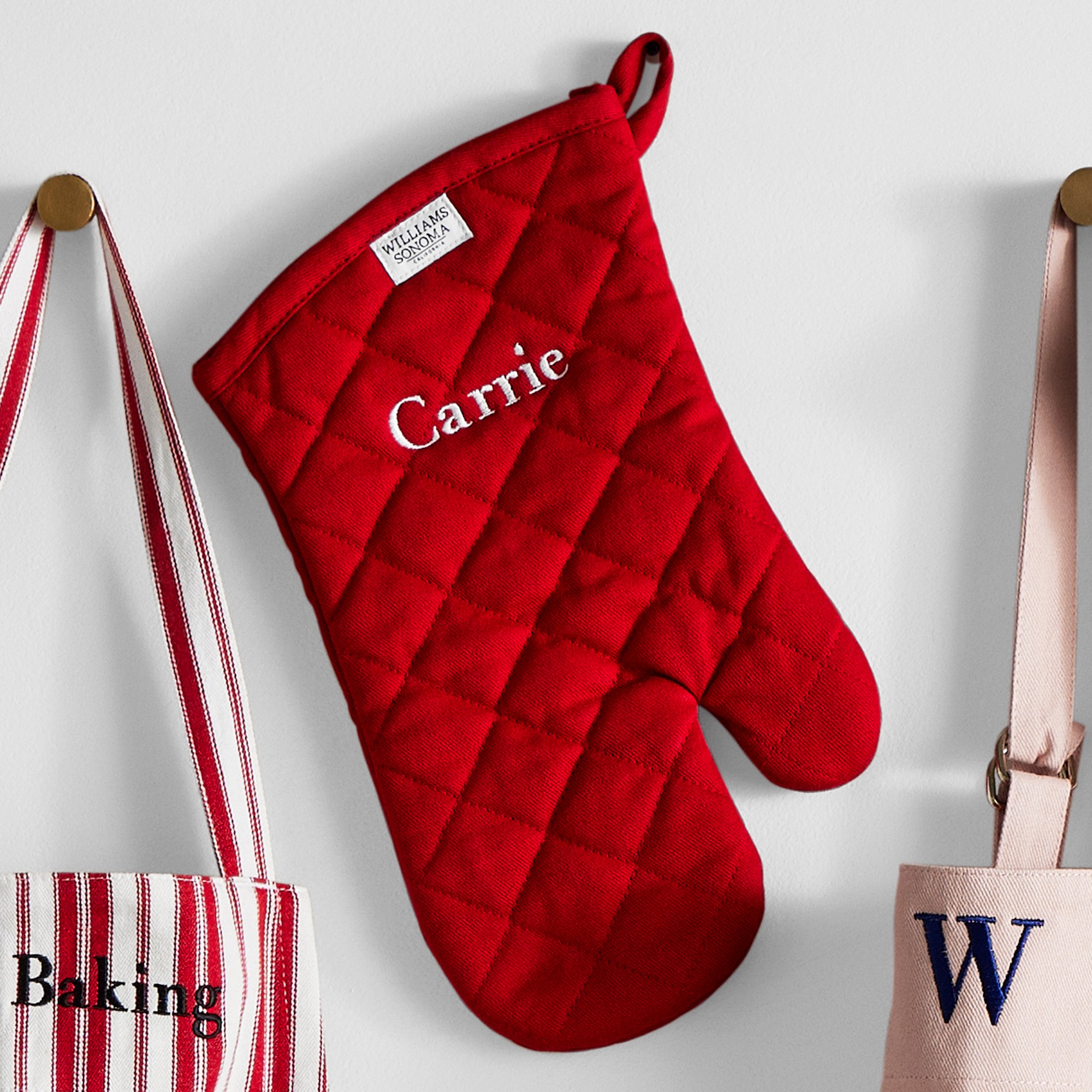 Williams Sonoma Solid Oven Mitt