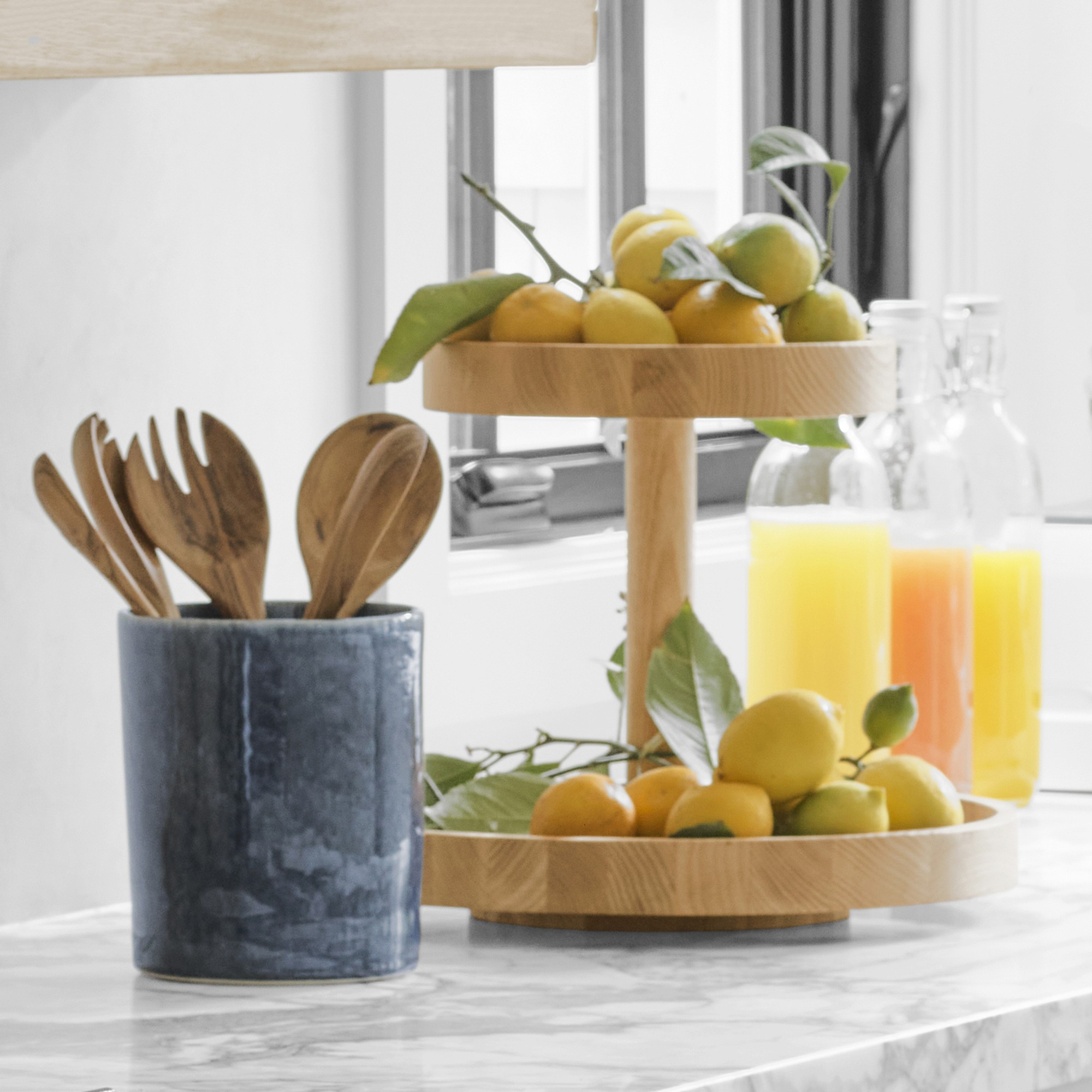 Cyprus Reactive Glaze Utensil Holder