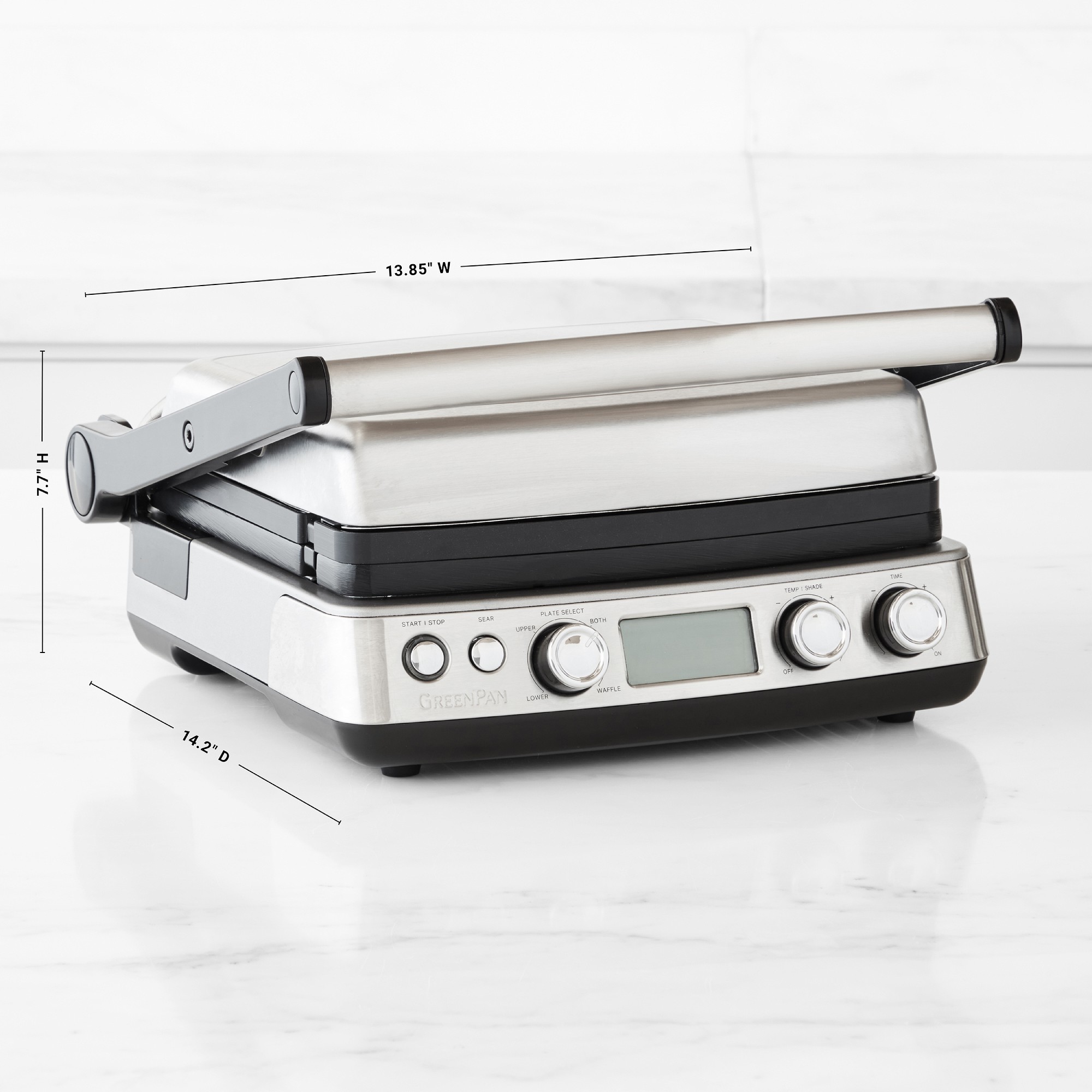 GreenPan™ Premiere Multi Grill, Griddle, & Waffle Maker
