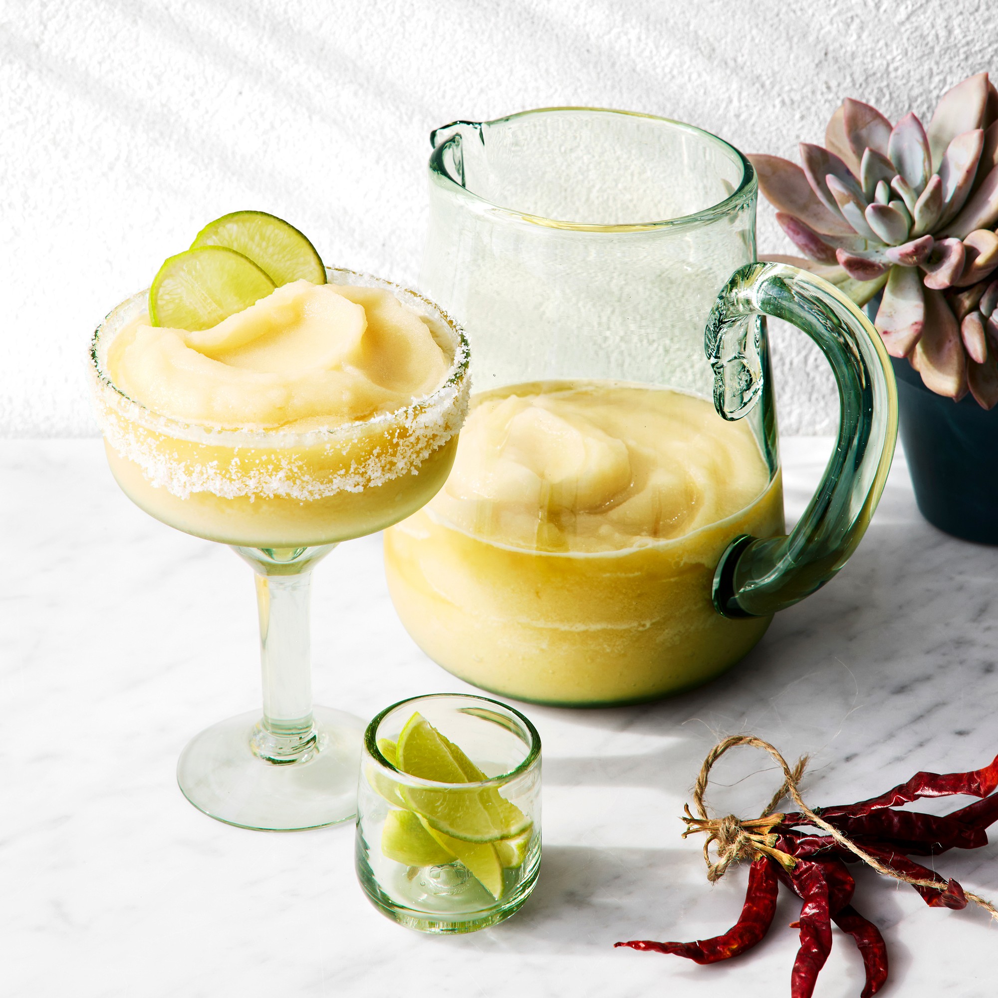 Recycled Glass Pitcher