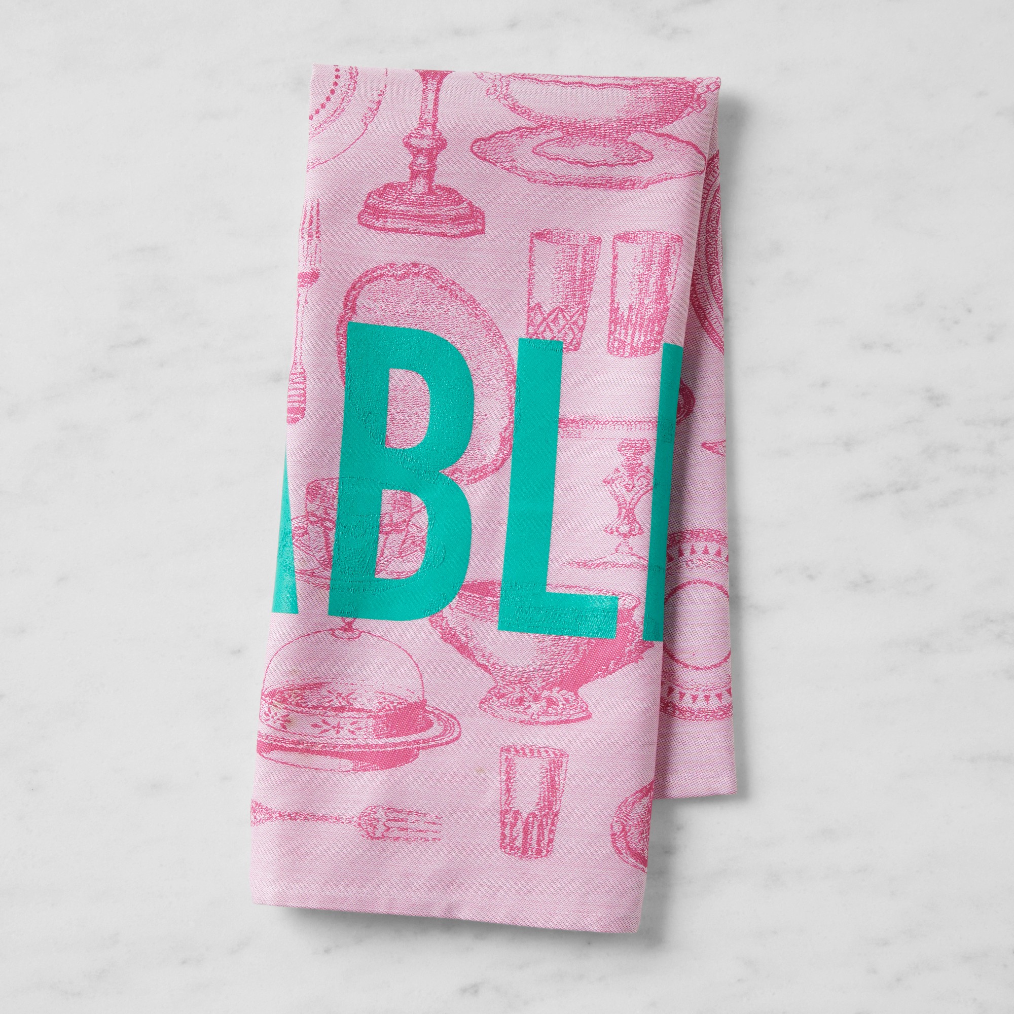 Jacquard Francais Á Table! Tea Towel