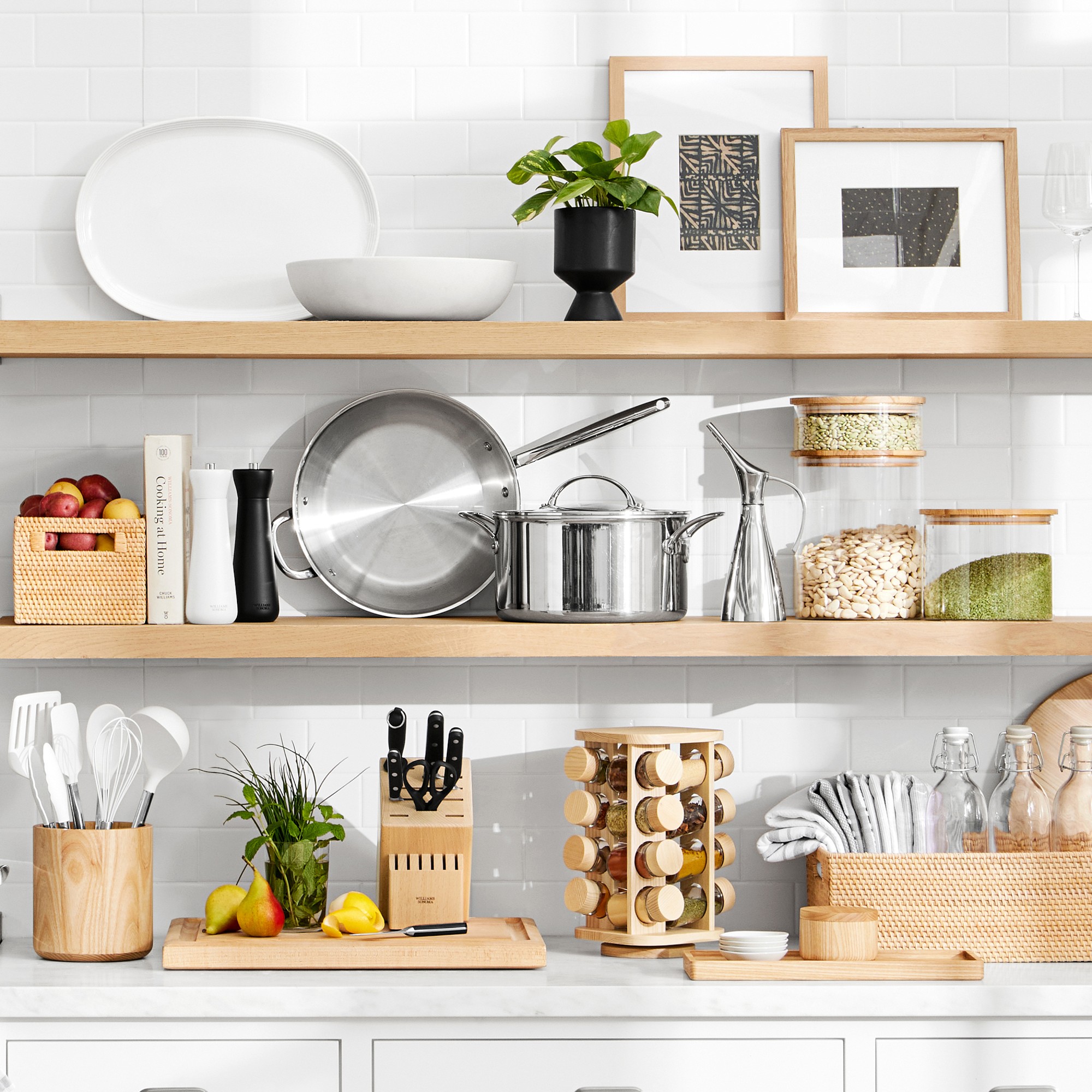 Hold Everything Ashwood Kitchen Organizer Set