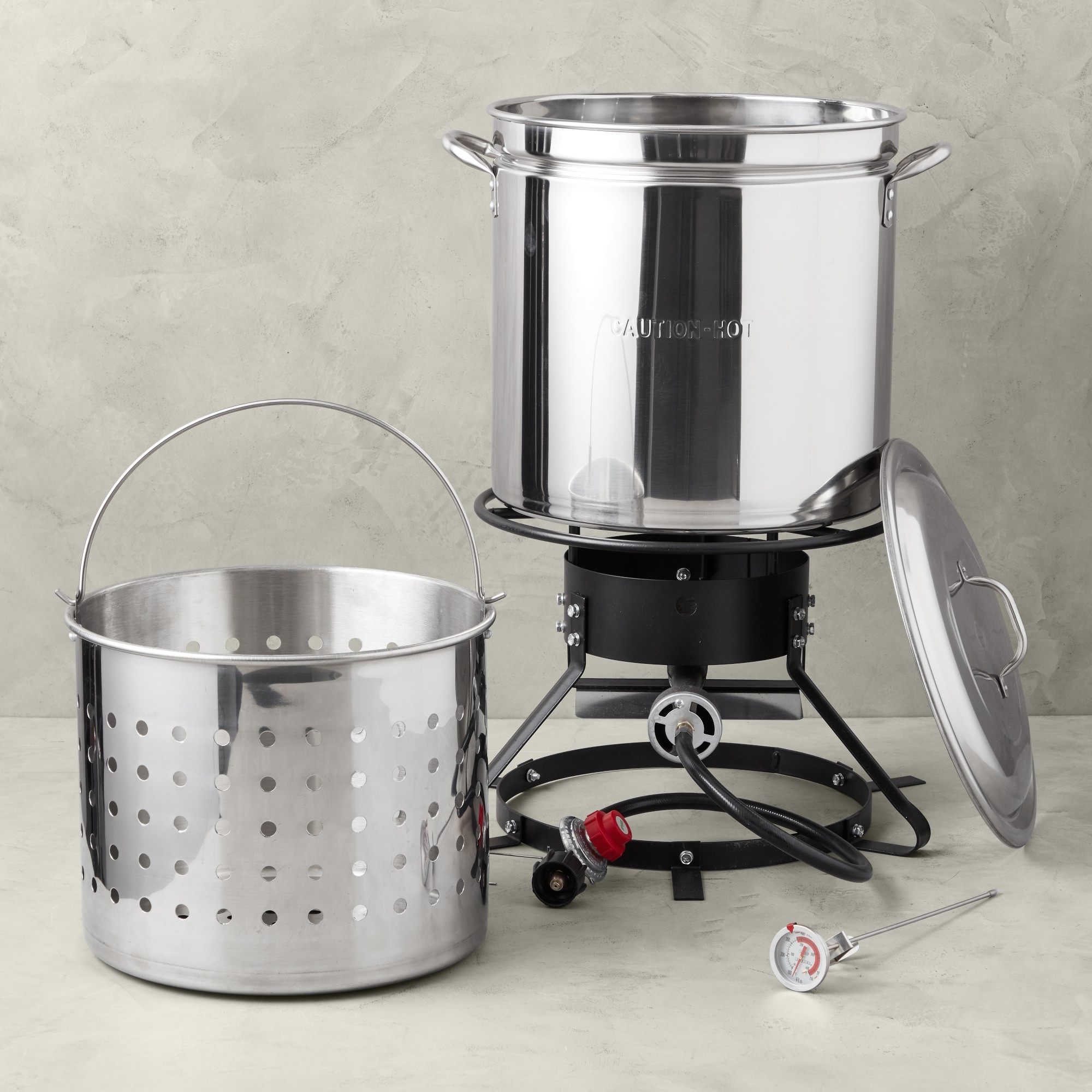 King Kooker Outdoor Steaming and Boiling Cooker Pack