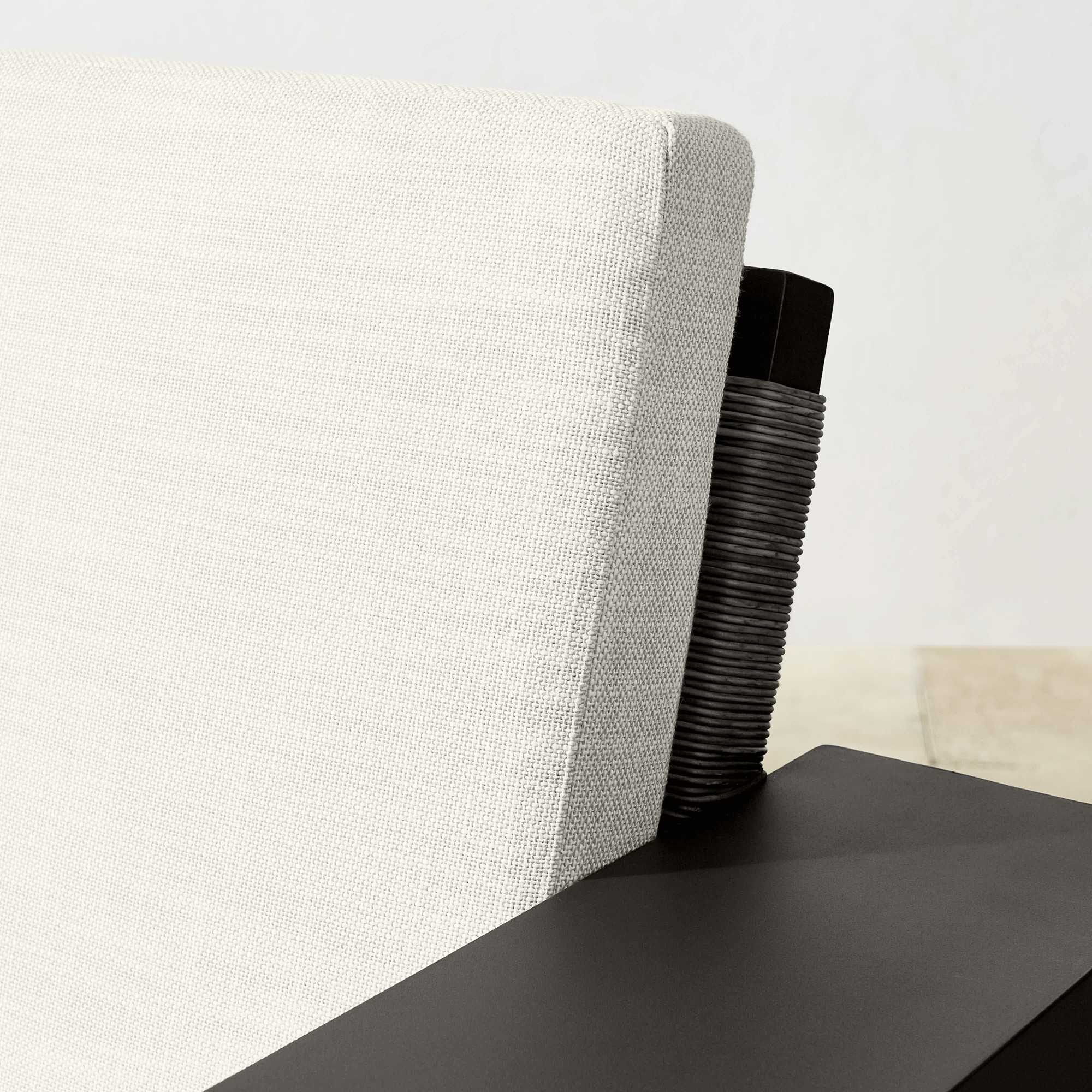 Larnaca Outdoor Slate Grey Metal x All-Weather Weave Sofa (69