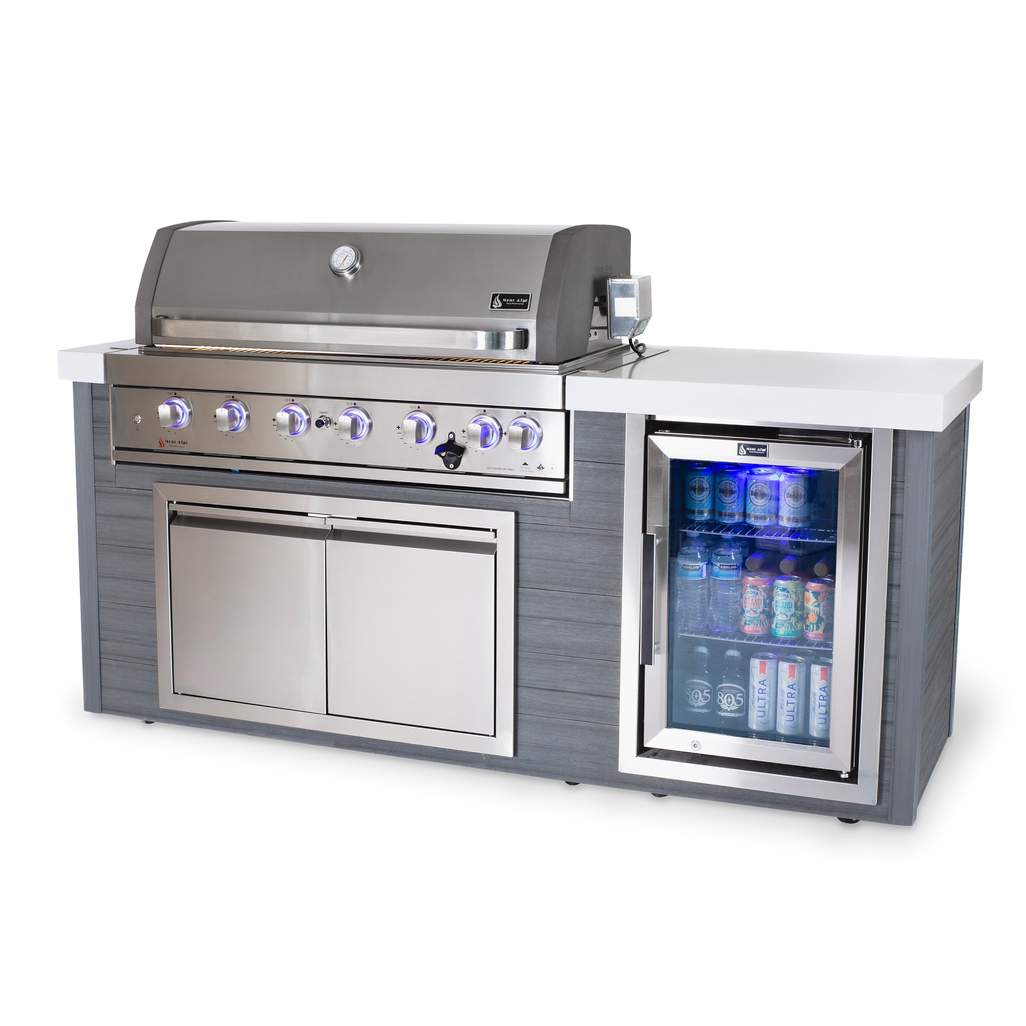 Mont Alpi 6-Burner Artwood Island