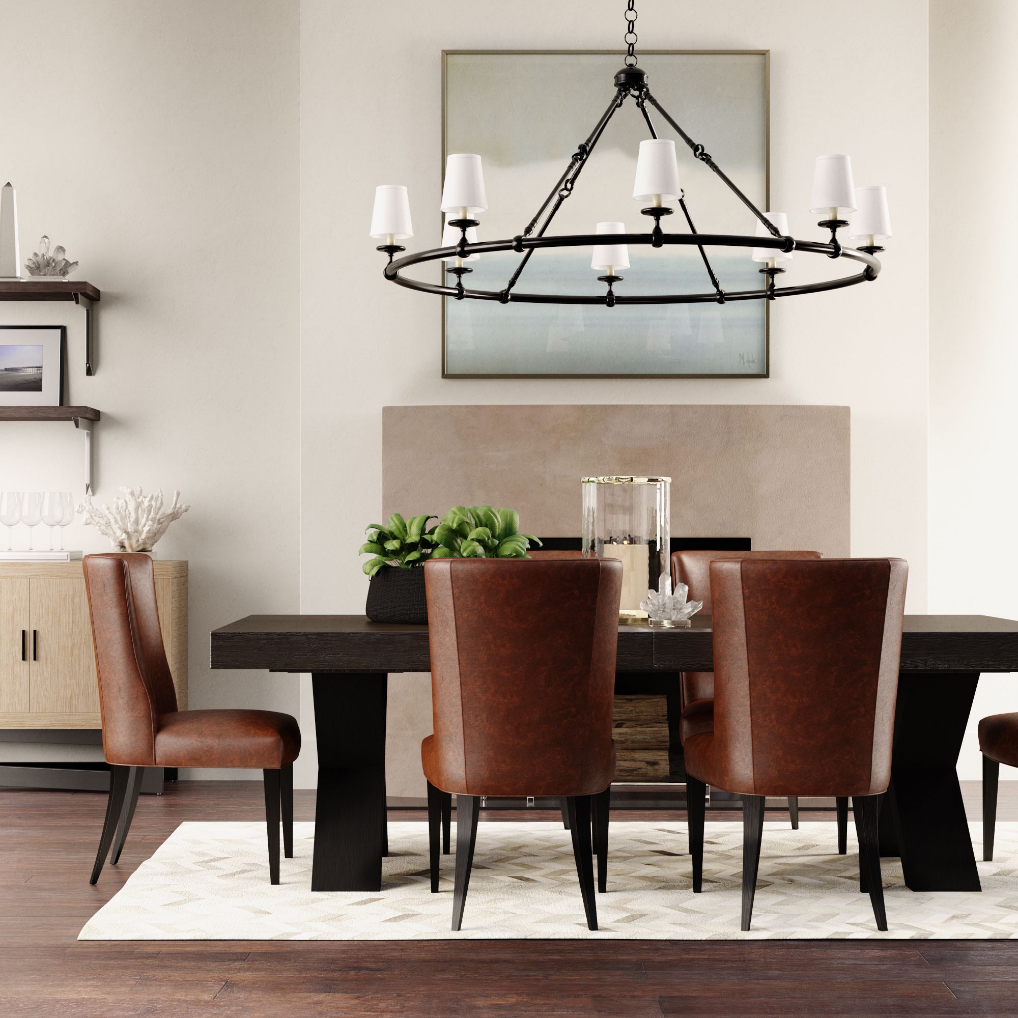 Navarro Extendable Rectangular Dining Table (98